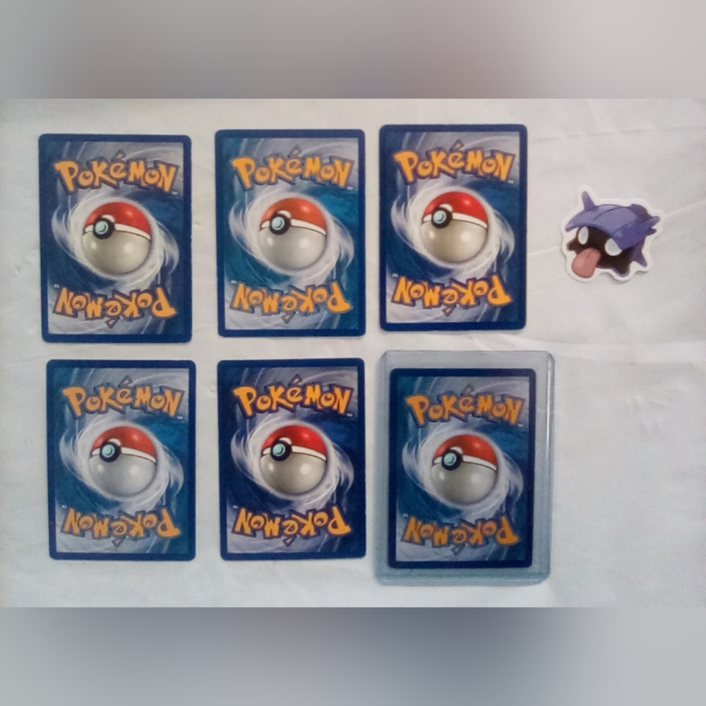 ✨Shellder Evolution Pokemon Card Bundle and Bonus Sticker✨ - Picture 2 of 4